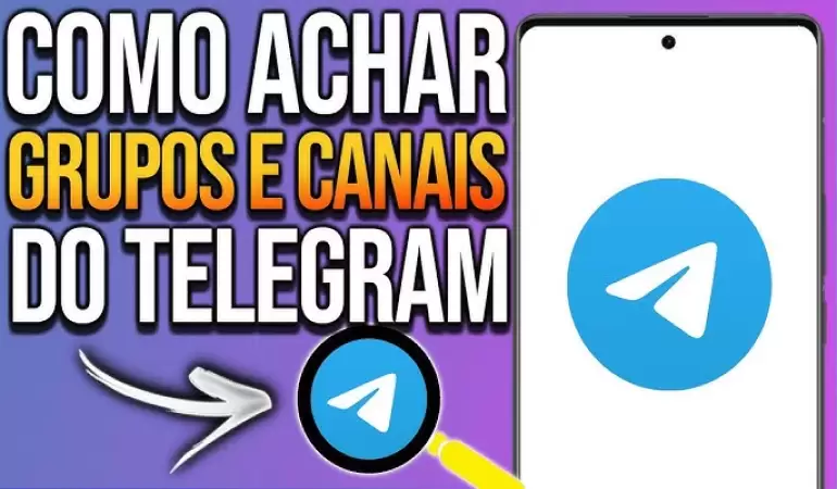 Como encontrar canais no Telegram